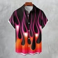 thumbnail image 1 of Leesechin Mens Hawaiian Shirts Short Sleeve Summer Hawaii Shirts, 1 of 4