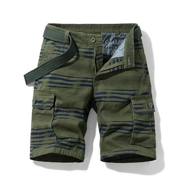 Leesechin Mens Sweatpants Clearance Men's Plus Size Cargo Shorts Multi-Pockets Relaxed Summer Beach Shorts Pants