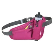 Leesechin Running Waist Bag Fanny Pack With Water Bottle Holder For Women And Men Runner Accessories Walking Pouch Hydration Belt Bum Bag Drink Holder Bottle Carrier Sports Outdoor Hiking Fanny Pack