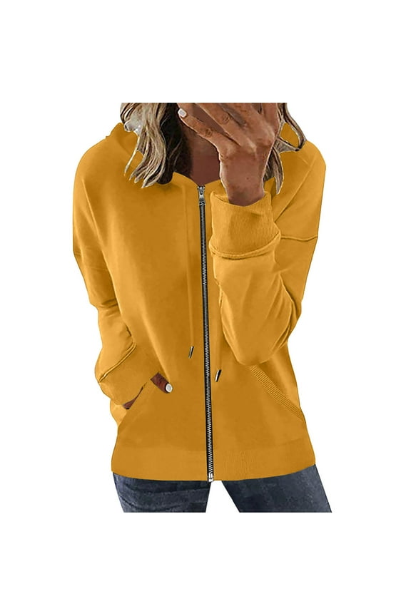 Leesechin Scrub Jackets for Women Long Sleeve Zipper Open Front Loose Outerwear Printing Blouse Coat Tops Pockets Hooded Blouse