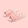 thumbnail image 1 of Leesechin Shower Shoes for Womens Mens Massage Pool Slides with Arch Support Quick Drying Beach Sandals Non Slip Summer Bathroom Indoor House Slippers with Drain Holes, 1 of 3