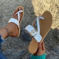 thumbnail image 1 of Leesechin Slide Sandals for Women Wide Width Women Shoes Fashion Casual Sandals Wedges Shoes Outdoor Slippers, 1 of 8
