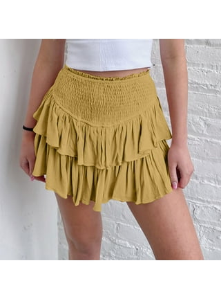 Yellow skirt walmart 2025