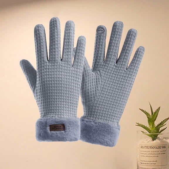 Leesechin Thinsulate Thermal Winter Work Gloves with Windproof Premium Genuine Deerskin Suede Leather