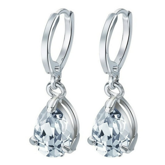 Leesechin Summer Jewelry for Women Luxury Temperament Diamond Geometric Circle Earrings Personality Earrings