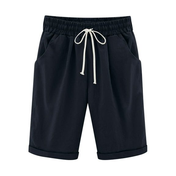 Leesechin Women's Ease into Comfort Capri with Button Detail