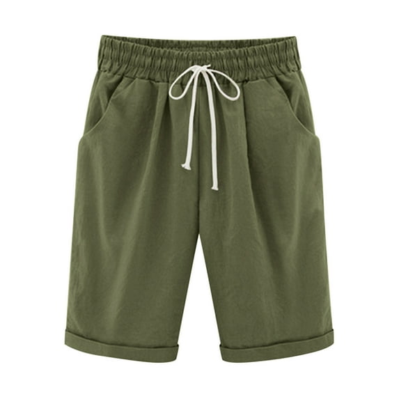 Leesechin Women's Ease into Comfort Capri with Button Detail