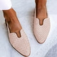 thumbnail image 1 of Leesechin Women's Knit Flats Pointed Toe Ballet Flat Shoes Comfortable Slip On Flats for Dressy Work Travel Wedding, 1 of 4