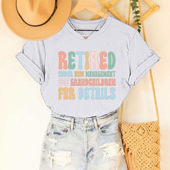 Leesechin Women's Summer Graphic Letter Print Tee Short Sleeve Round Neck T Shirt Tops White