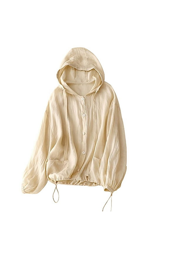 Leesechin Women's UPF 50+ Swim Cover Up Sun Protection Hoodie Long Jacket SPF Lightweight Beach Cover Ups for Women