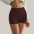 thumbnail image 1 of Leesechin Womens Legging Yoga Underlay Short Solid Color Fashion Tight Comfortable Smooth Yoga Shorts,Workout Biker Shorts, 1 of 4