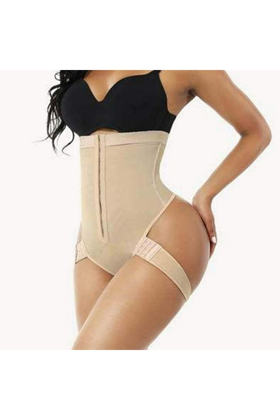 Leesechin Womens Shapewear Plus Size Woman's Cuff Tummy Trainer With Butt Lift Exceptional Shapewear High Waist Shapewear For Women Extra Tummy