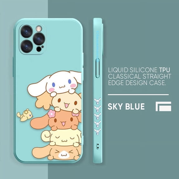 Phone Case For Apple iPhone 14 13 12 11 Pro XS Max Mini X XR SE 7 8 6 6S Plus Case Cover Funda Cqoue Shell Capa Cute Cinnamoroll
