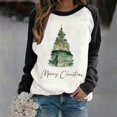 thumbnail image 1 of Leesechin Womens Tops Long Sleeve Christmas, 1 of 3