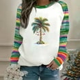 thumbnail image 1 of Leesechin Womens Tops Long Sleeve Christmas, 1 of 5