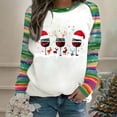thumbnail image 1 of Leesechin Womens Tops Long Sleeve Christmas, 1 of 5