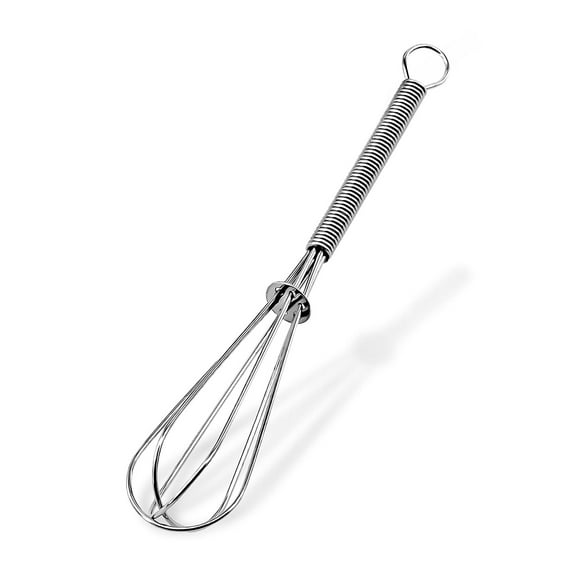 Leeseph Wire Whisks, 5in 7in 8in Stainless Steel Kitchen Mini Whisk & Egg Beater for Cooking, Blending, Beating and Stirring