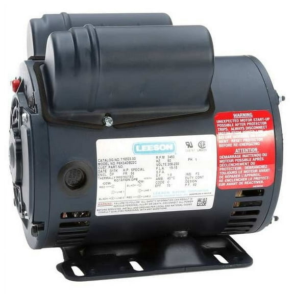 Leeson Air Compressor Motor,3 Hp,3600 RPM 116523.00