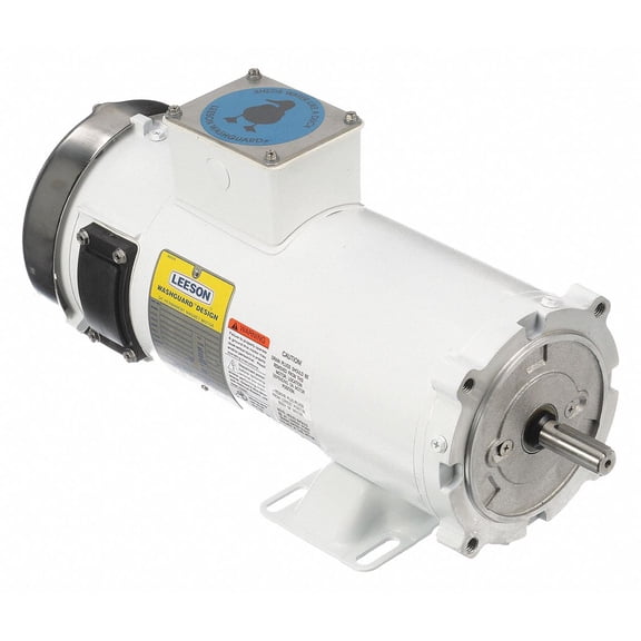 Leeson DC Motor,1 1/2 HP,1750,56C,180V 108232.00