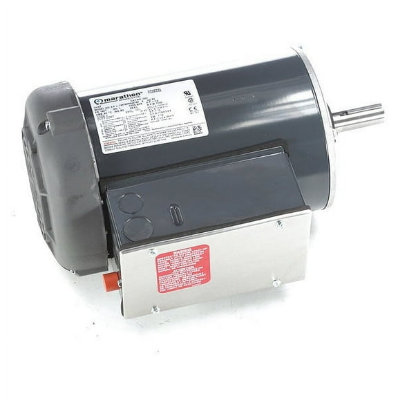 Leeson GP Motor,1 1/2 HP,1,740 RPM,115/208-230V 145TBFR5327