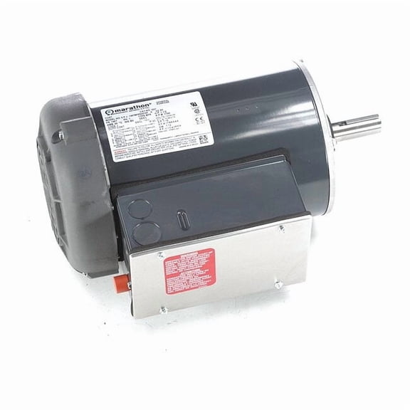 Leeson GP Motor,1 1/2 HP,1,740 RPM,115/208-230V 145TBFR5327