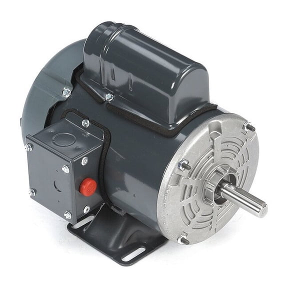Leeson GP Motor,1/2 HP,1,725 RPM,115/208-230V 056C17F2051
