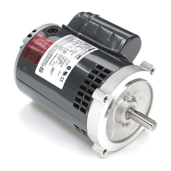 Leeson GeneralPurposeMotor,1/3hp,1725RPM,56C 056B17D11014