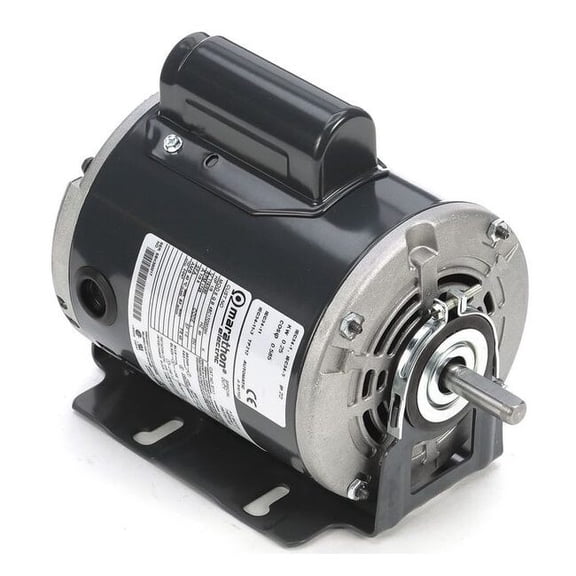 Leeson GP Motor,1/3 HP,1,725 RPM,115/230V AC,48 048C17D2029