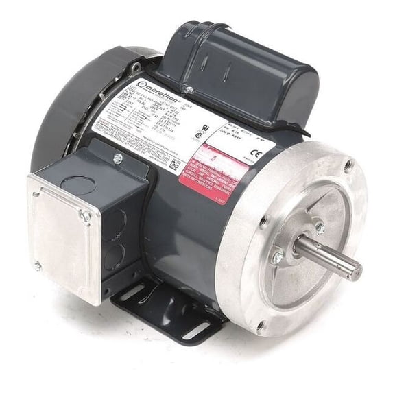 Leeson GP Motor,1/4 HP,1,140 RPM,115/208-230V 056C11F5302