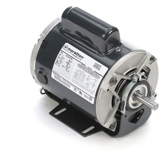 Capacitor-Start General Purpose Motor, 1/4 hp HP, 115/230V AC Voltage, 48 Frame