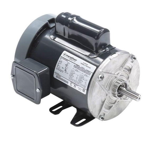 Capacitor-Start General Purpose Motor, 1 hp HP, 115/230V AC Voltage, 56 Frame 5KC49TN0034X