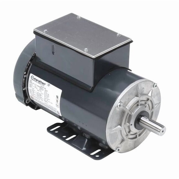 Capacitor-Start/Run General Purpose Motor, 2 hp HP, 115/230V AC Voltage, 145T Frame