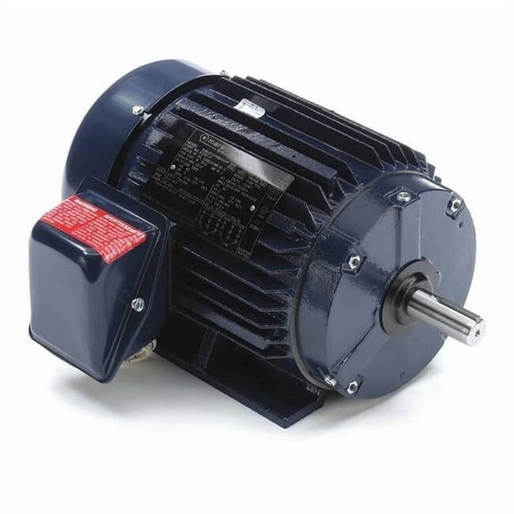 Leeson GP Motor,2 HP,1,755 RPM,230/460V AC,145T 145TTFN16045