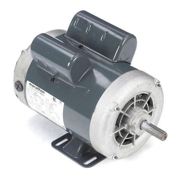 Leeson GP Motor,2 HP,3,450 RPM,115/230V AC,56 056B34D11011
