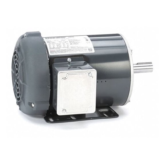 Three-Phase General Purpose Motor, 3/4 HP, 143T Frame, 230/460V AC Voltage, 1,145 Nameplate RPM