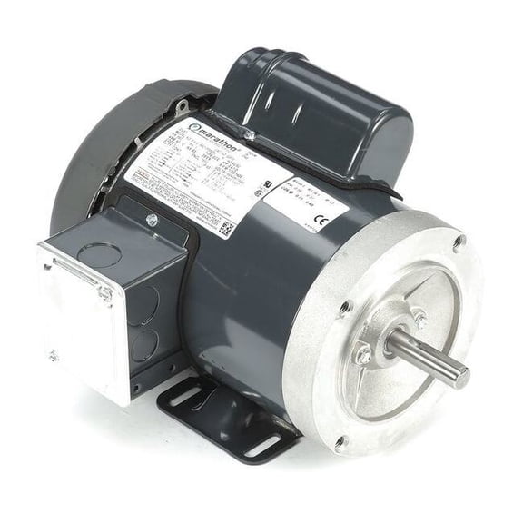 Leeson GP Motor,3/4 HP,1,725 RPM,115/208-230V 056C17F5322
