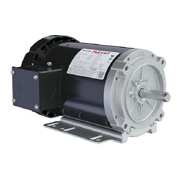 Three-Phase General Purpose Motor, 1 HP, 56HC Frame, 208-230/460V Voltage, 1,725 Nameplate RPM