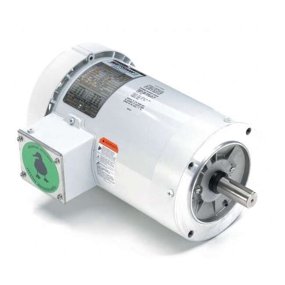 Leeson Washdown Motor,60 Hz,2 in. Shaft L,CWSE 122180.00
