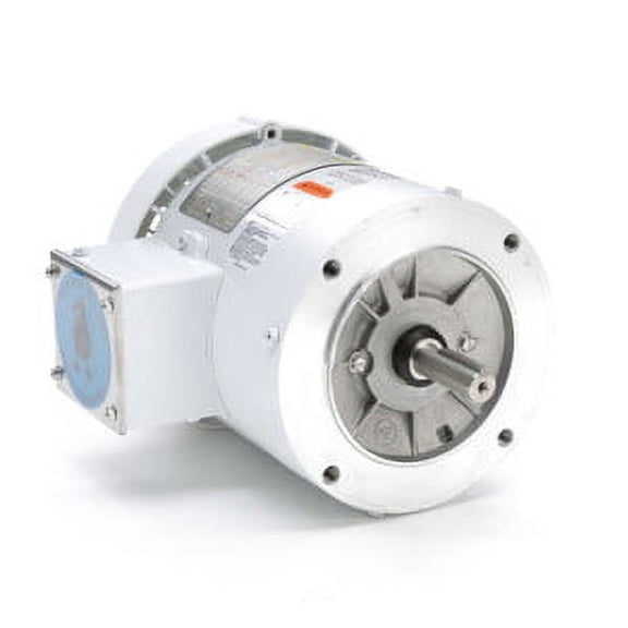 Leeson Washdown Motor,8-15/16 in. L Less Shaft 116644.00