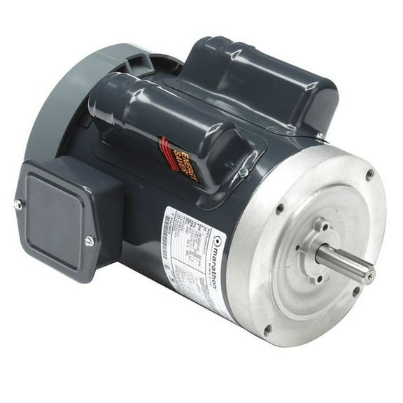 Leeson GeneralPurposeMotor,1hp,1725RPM,56C 5KCR49UN0107