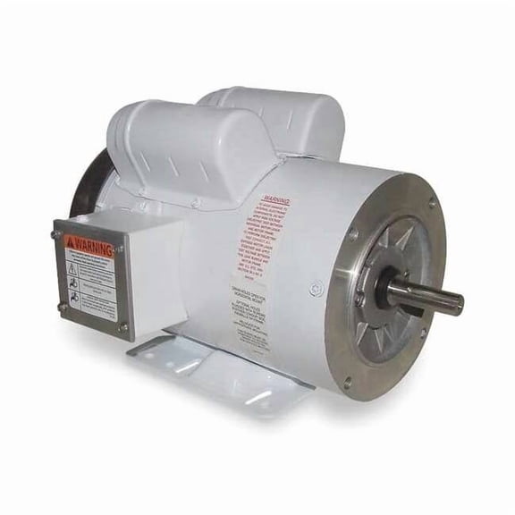 Leeson Washdown Mtr,Cap Strt,TEFC,2 HP,1740 rpm 056B17W15330