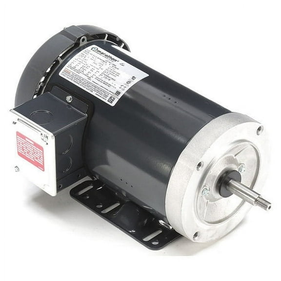 Leeson Jet Pump Motor,3-Phase,3 HP,7.6/3.8A 056T34F15601