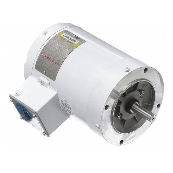 Leeson Washdown Motor,1 HP,1-15/16 in. Shaft L 113023.00