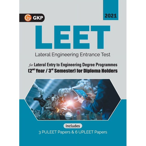 LEET (Lateral Engineering Entrance Test) 2021 - Guide, (Paperback)