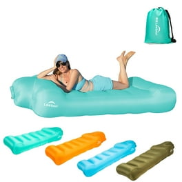 SleepLux Durable Twin Portable Bed Self Inflate Air Mattress with Built in Pump Pillow and USB Charger 15 Tall Walmart