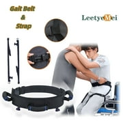 Leetye Mei Transfer Gait Belt with Leg Elderly Strap Seniors Gate Belt Lift Patient Walking Mobility Nursing Safety Patient Assist Bariatric, Elderly, Handicap