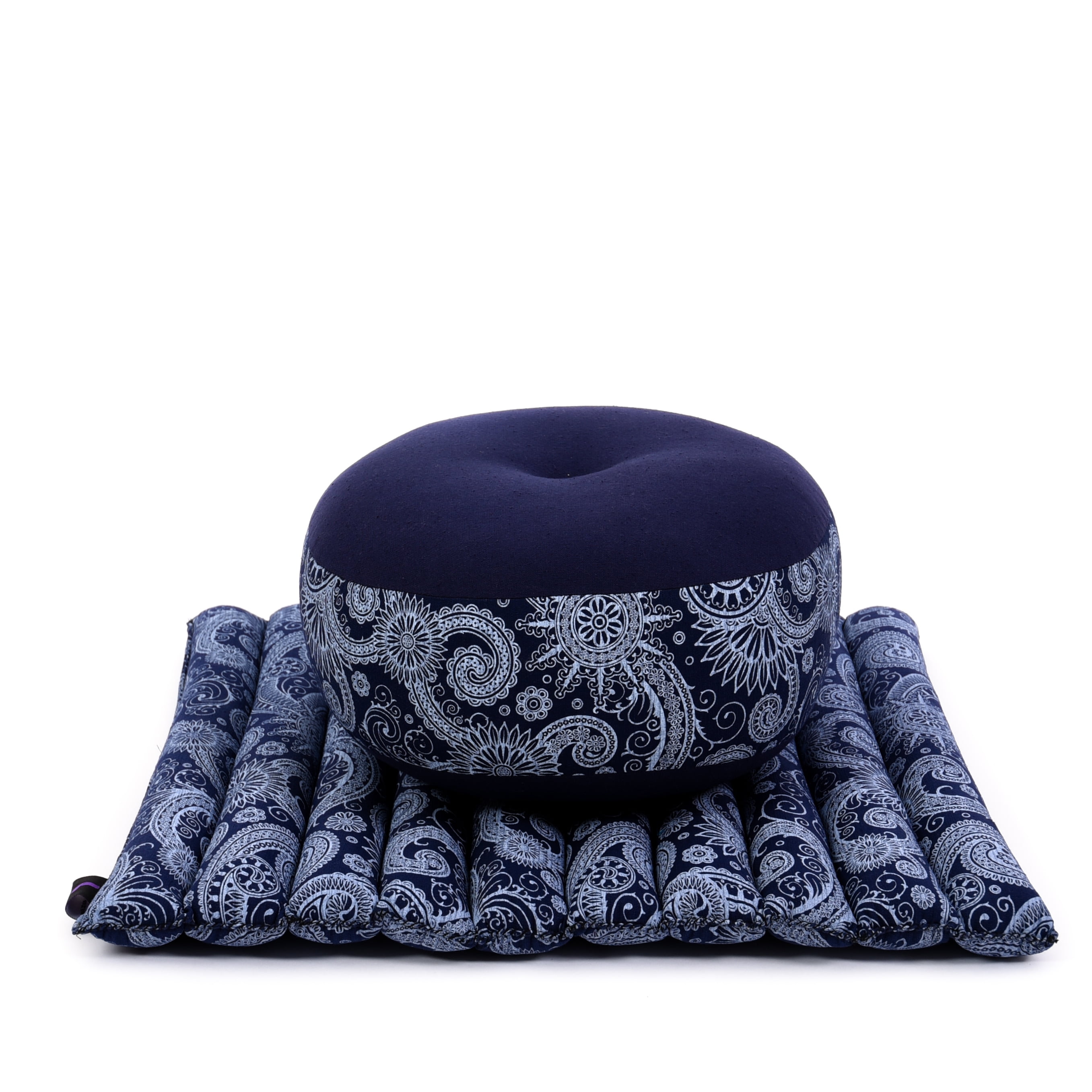 Leewadee Meditation Cushion Set 1 Small Zafu Yoga Pillow and 1 Small