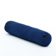 thumbnail image 1 of Leewadee Small Yoga Bolster – Shape-Retaining Cervical Neck Roll, Tube Pillow for Comfortable Reading, Kapok Filling,  Blue, 1 of 7