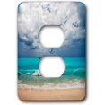 Leeward Islands, Caribbean 2 Plug Outlet Cover