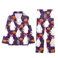 thumbnail image 1 of Leey-Word Family Matching Halloween Pajamas with Pockets for Photos and Party Perfect for Halloween Morning, A Great Holiday Gift Choice, Cozy for Relaxing at Home, 1 of 7